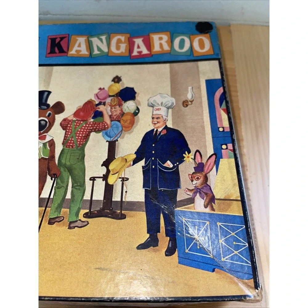 Rare Captain Kangaroo puzzle 1560.‎ Complete in box Vintage